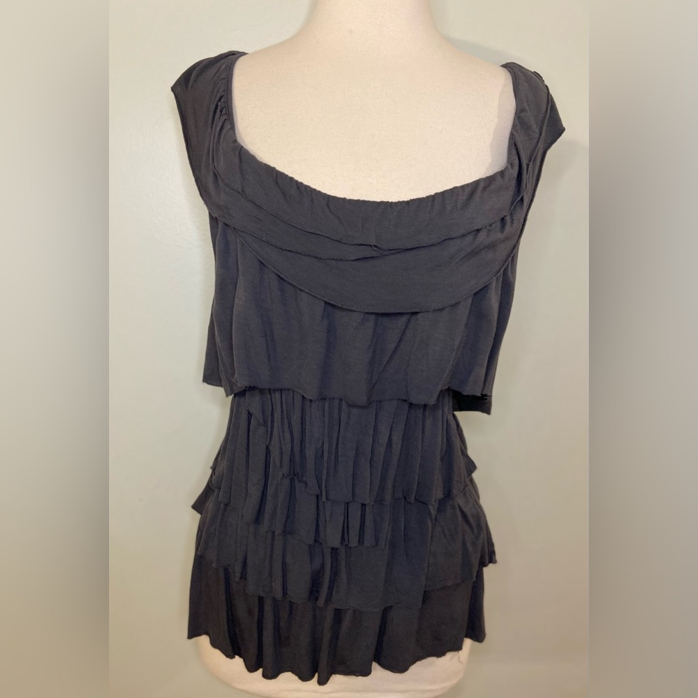 J. Crew cotton scoop neck tank top.  Slate grey. Size Xanax